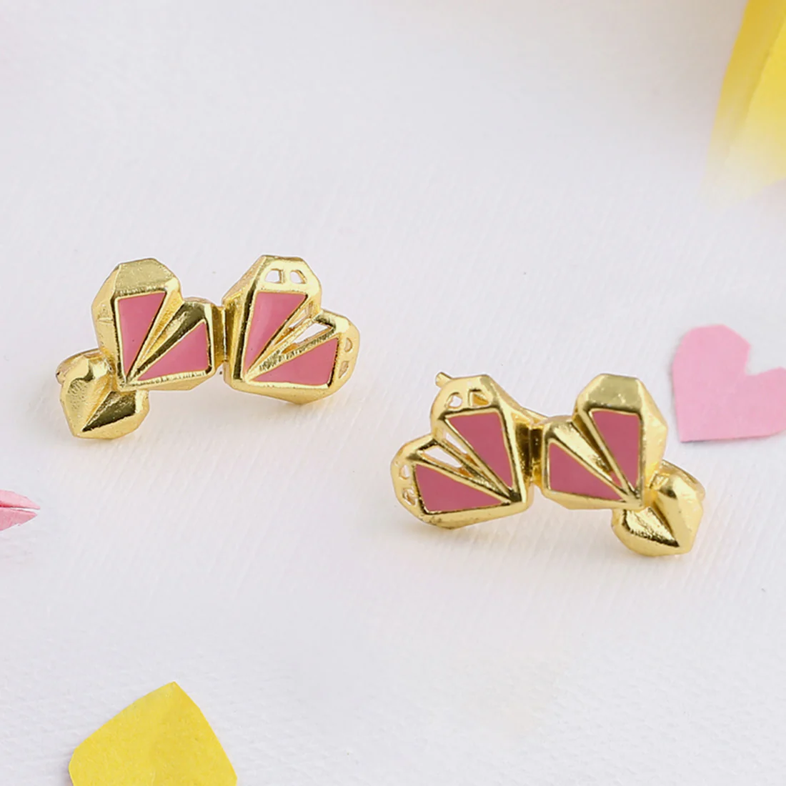Mi Amore Two Hearts Bali Earrings