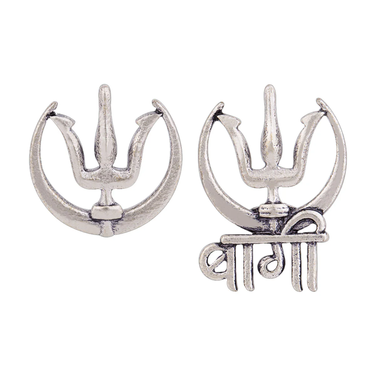 Moksh Ext Trishul Earrings - Image 3