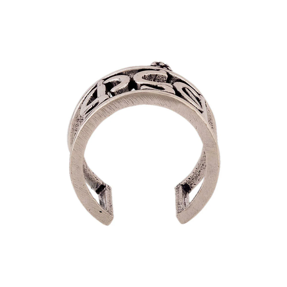 Moksha Adjustable Inscribed Ring - Image 4