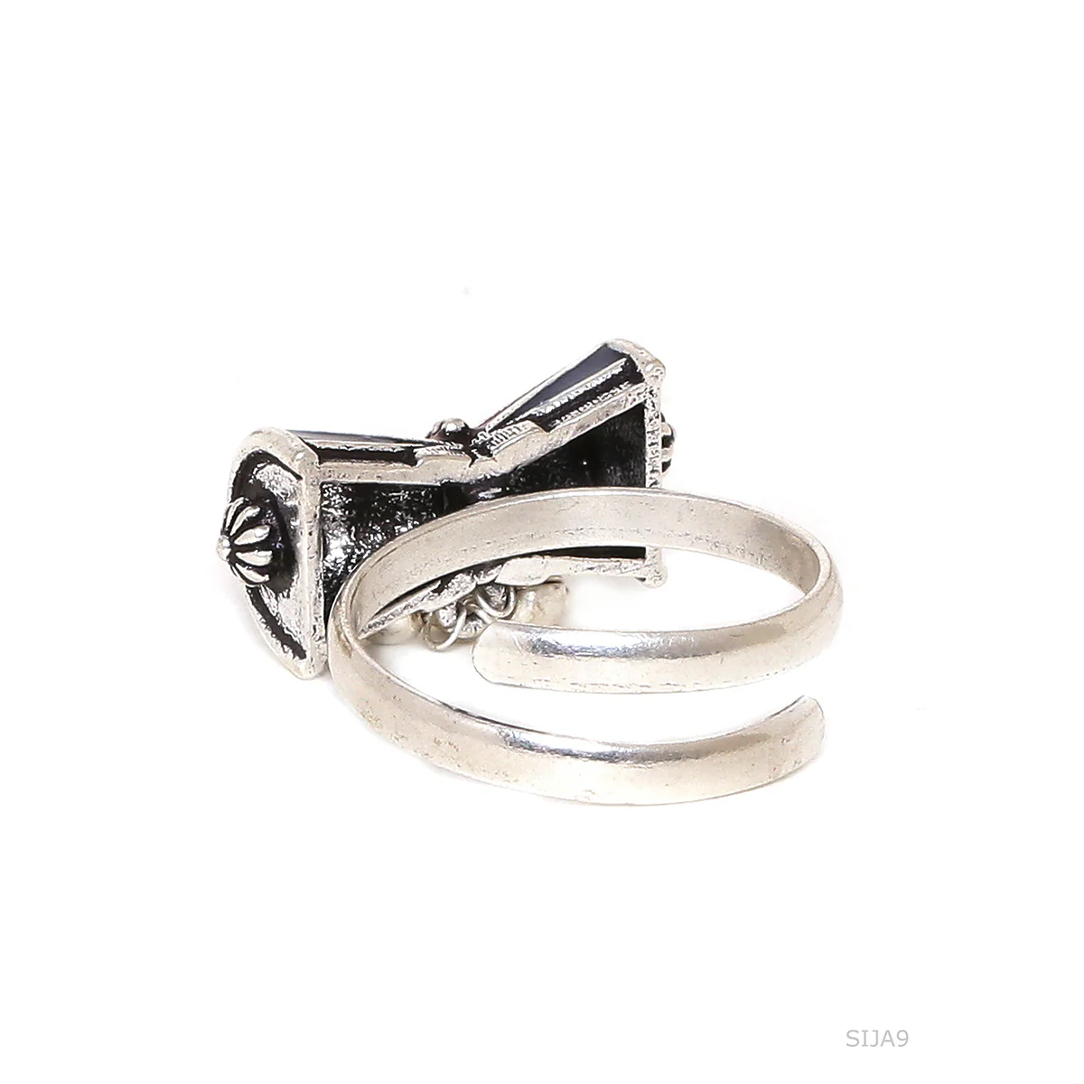 Moksha Damru Adjustable Ring - Image 5