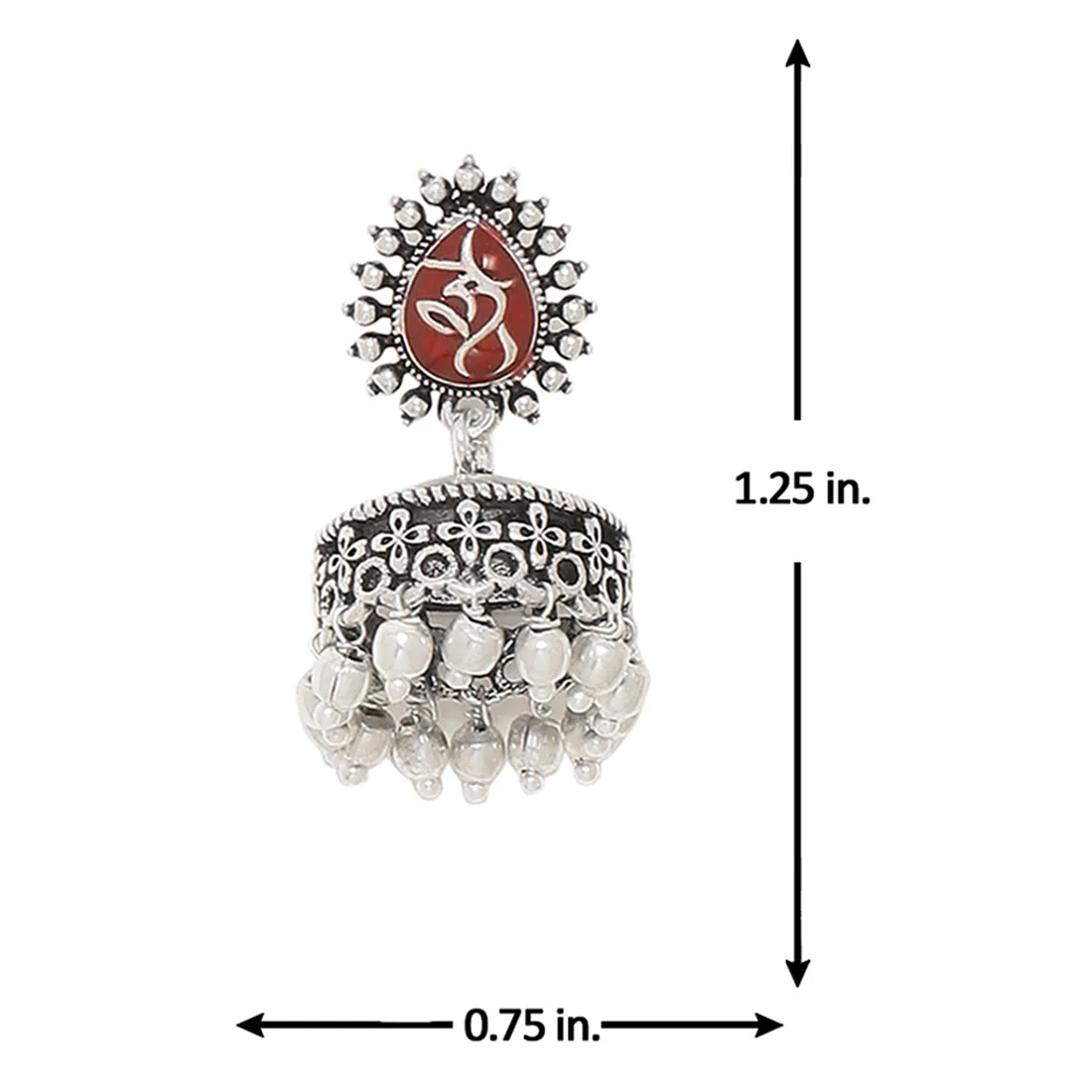 Moksha Metal Embellishments Earrings - Image 5