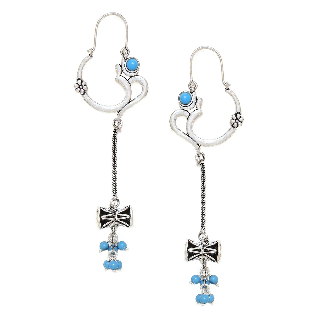 Moksha OM Damru Earrings - Image 3