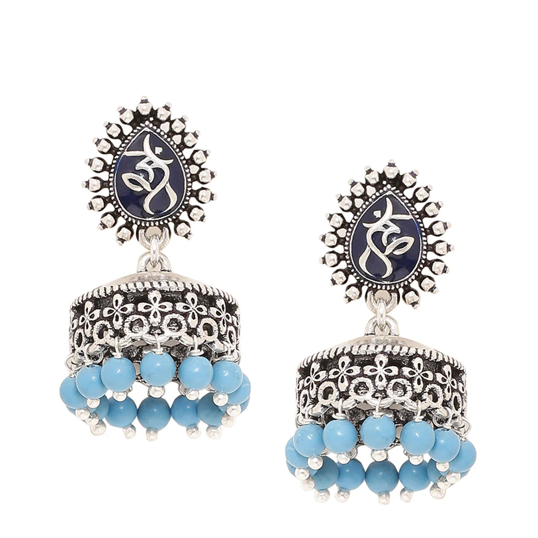 Moksha Tiny Jhumka Earrings - Image 3