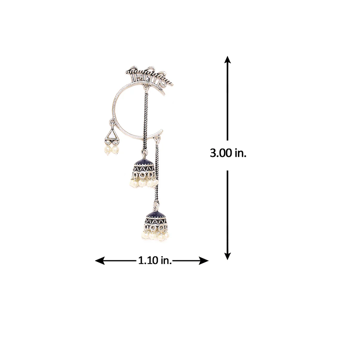 Moksha Yogini Jhumka Earrings - Image 5