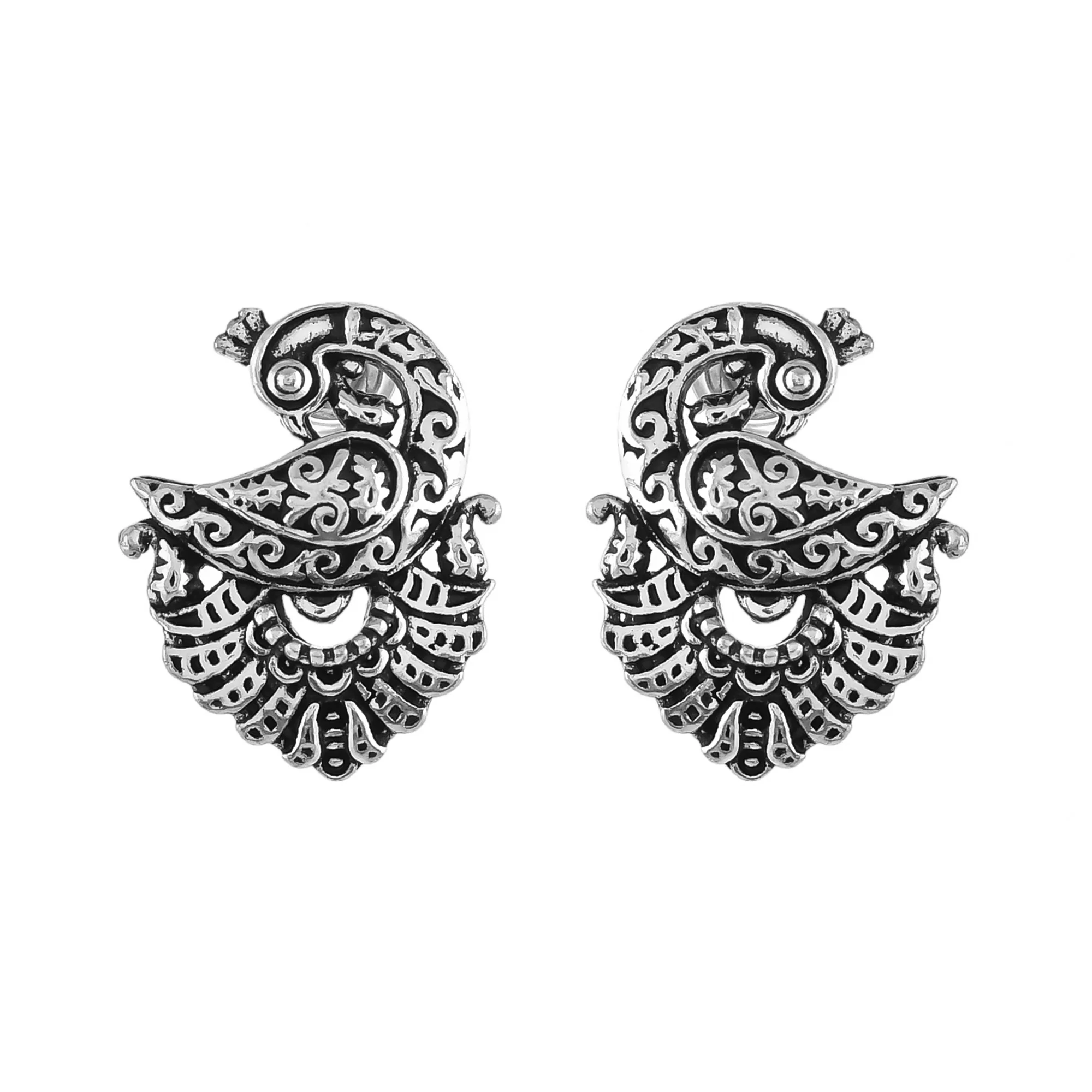 Morni Mayuri Ear Studs - Image 4