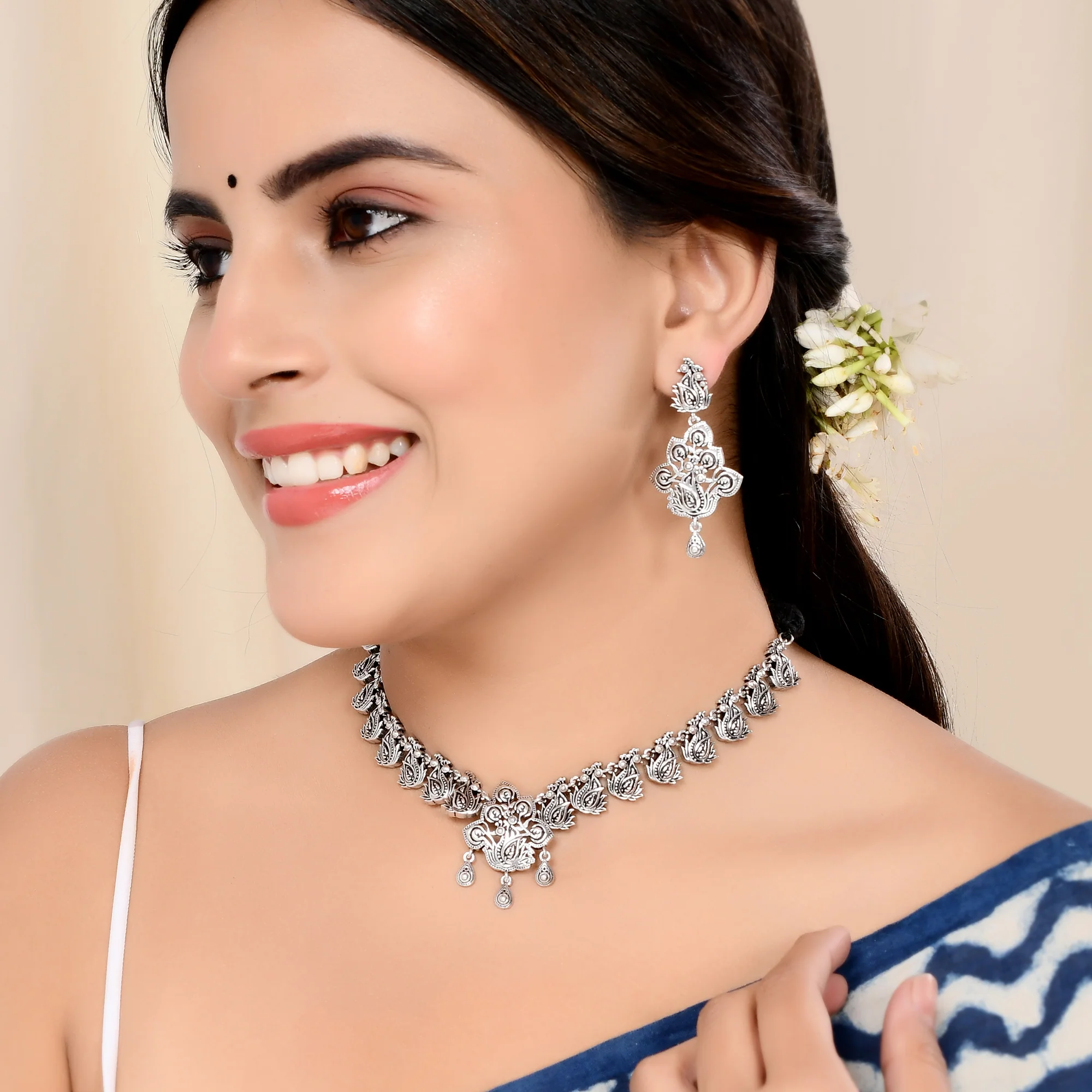 Morni Medhaavi Necklace Set - Image 2