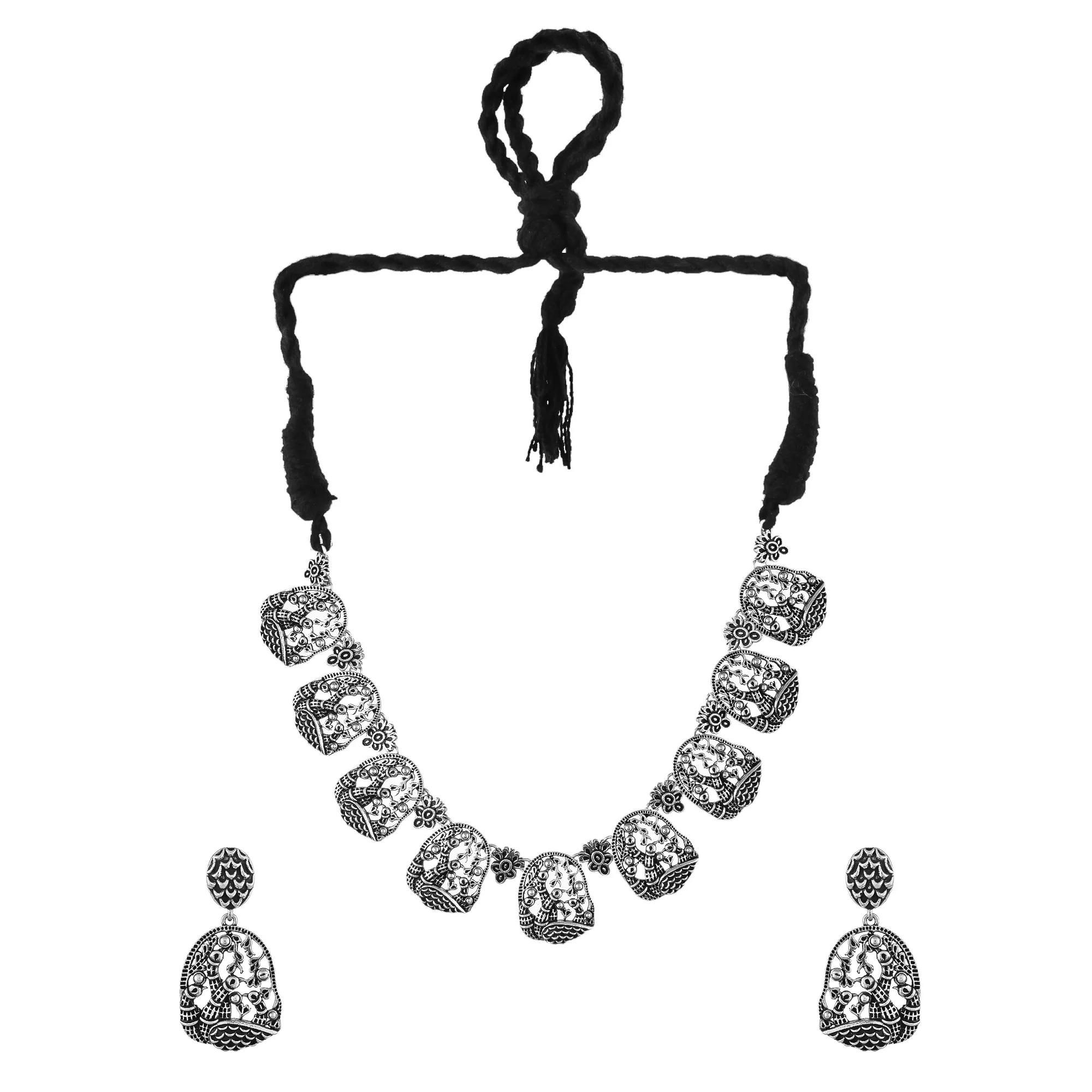 Morni Sikhi Necklace Set - Image 4