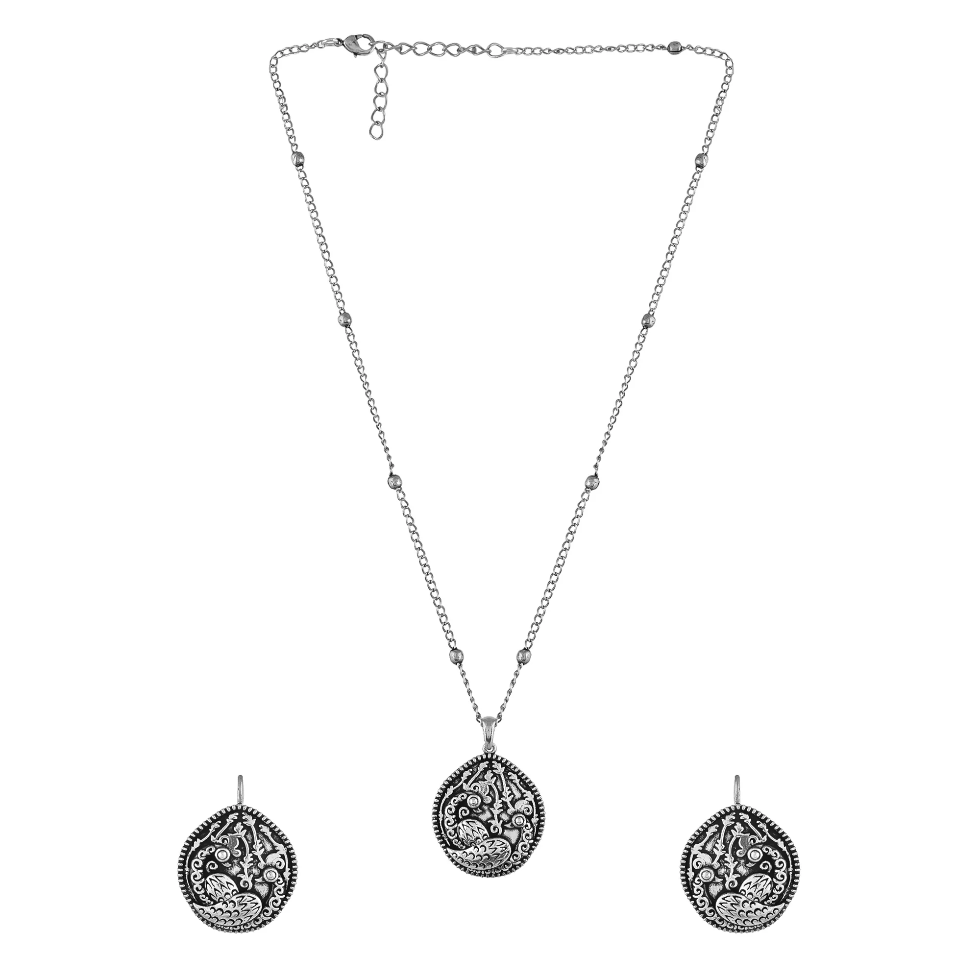 Morni Sikhi Pendant Set - Image 4