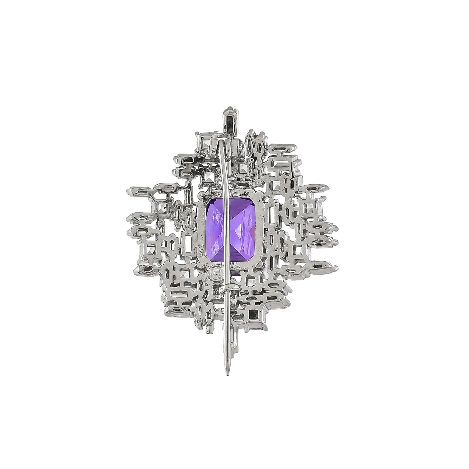 Mosaic Captivating Cluster Brooch - Image 5