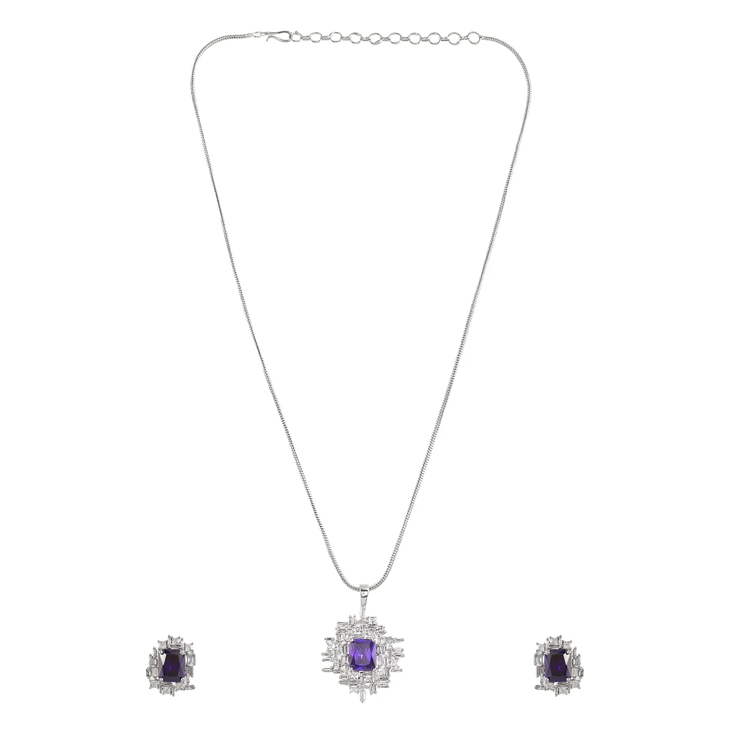 Mosaic Captivating Cluster Pendant Set - Image 5