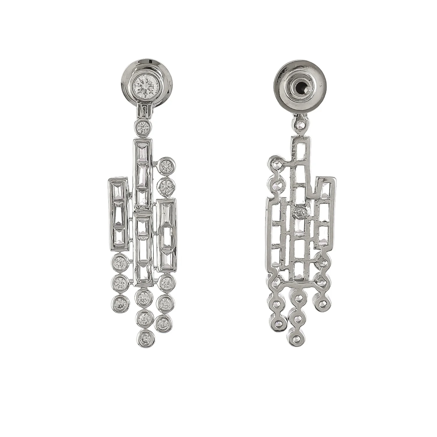 Mosaic Cascading Chique Earrings - Image 5