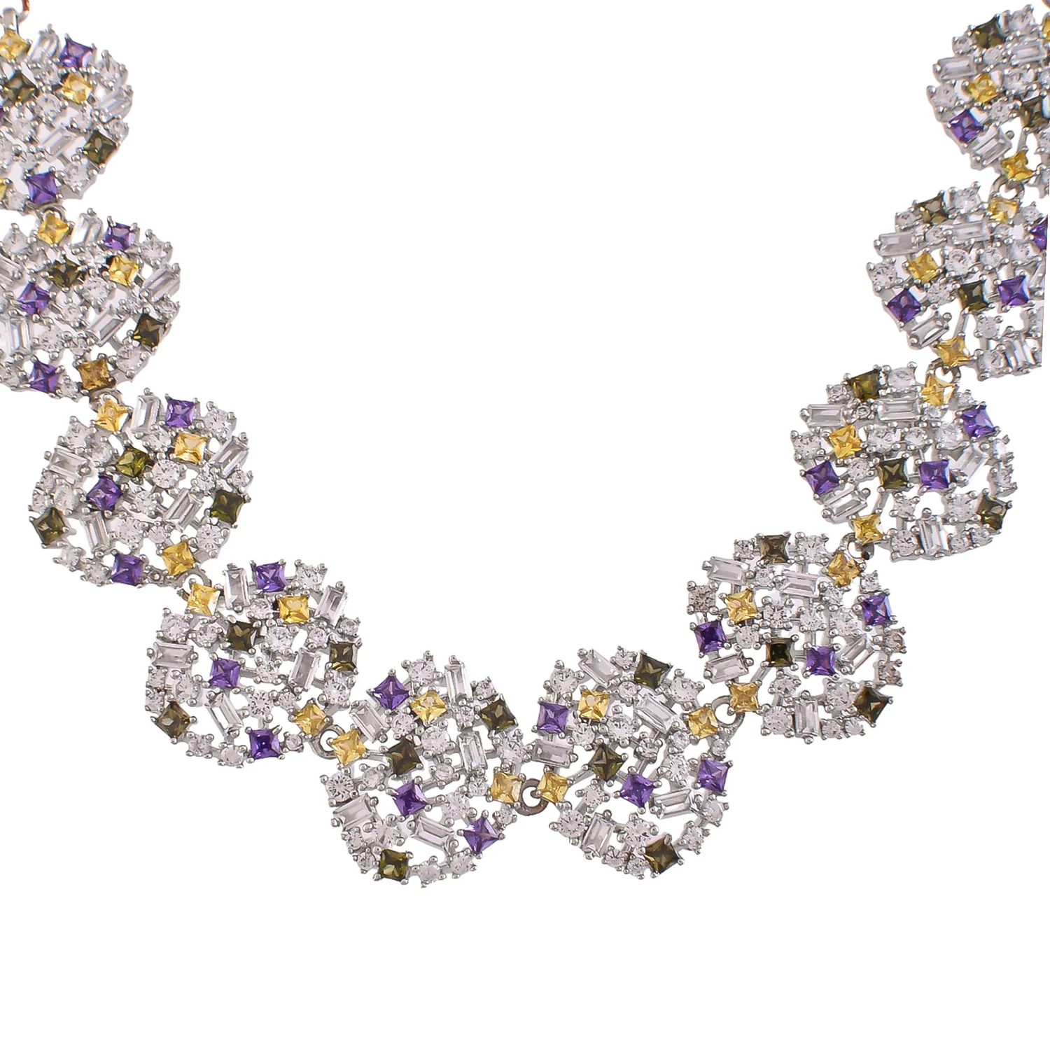 Mosaic Refined Glam Necklace Set - Image 5