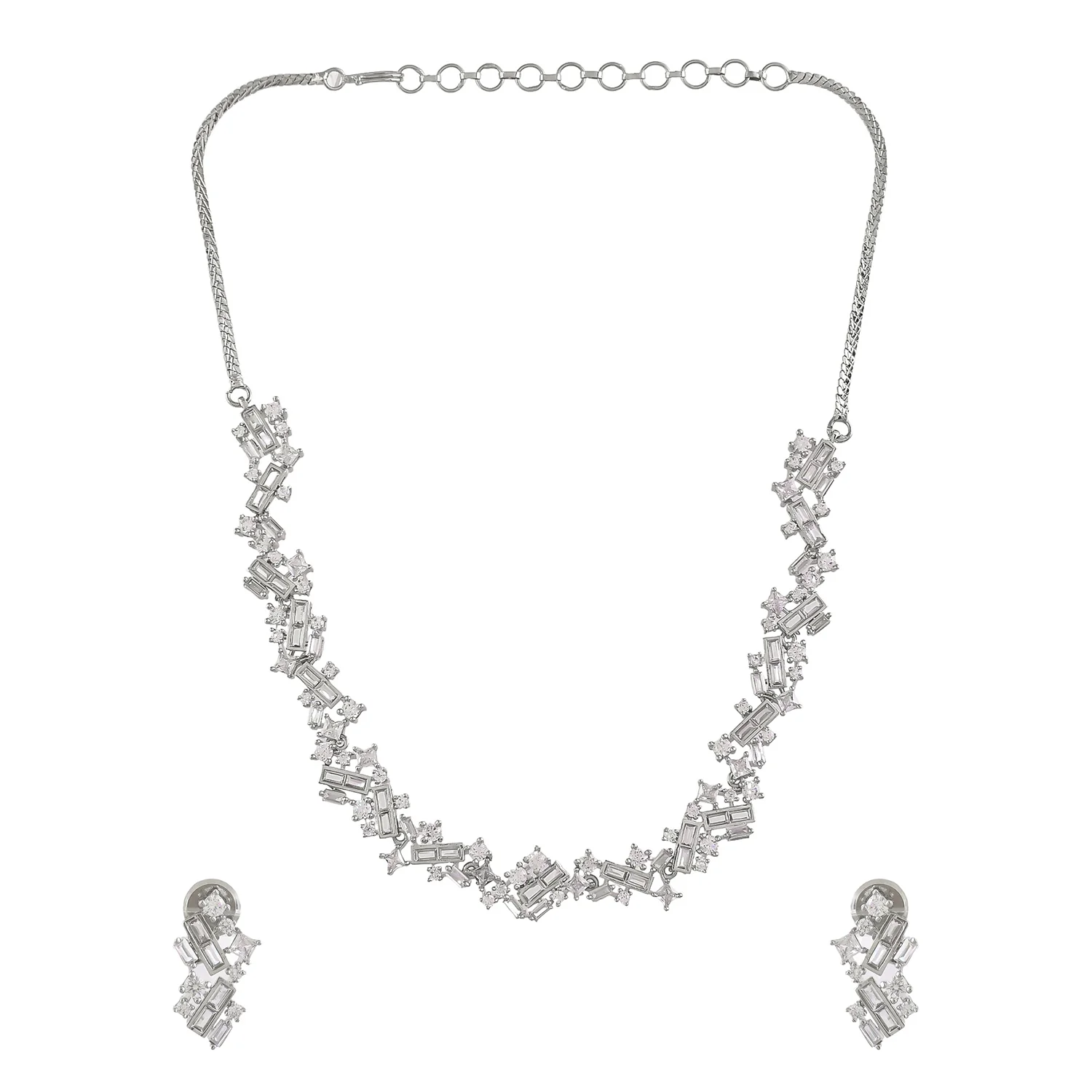 Mosaic Sleek Elegance Necklace Set - Image 5