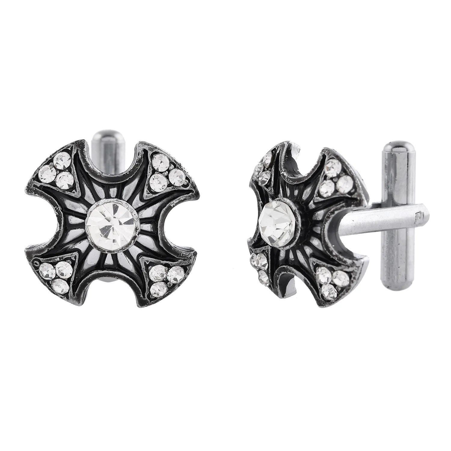 Mystic Silver Mens Cufflinks - Image 3