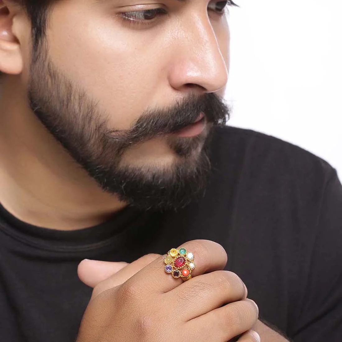 Navrantan Extension Men's Ring - Image 2
