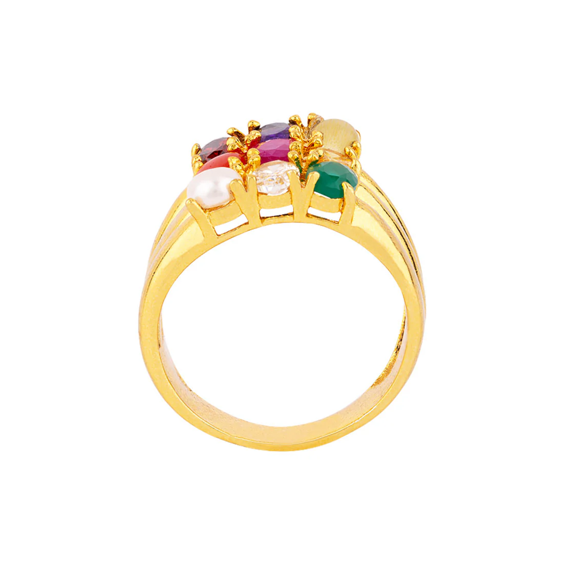 Navratan Extension Square Ring - Image 4