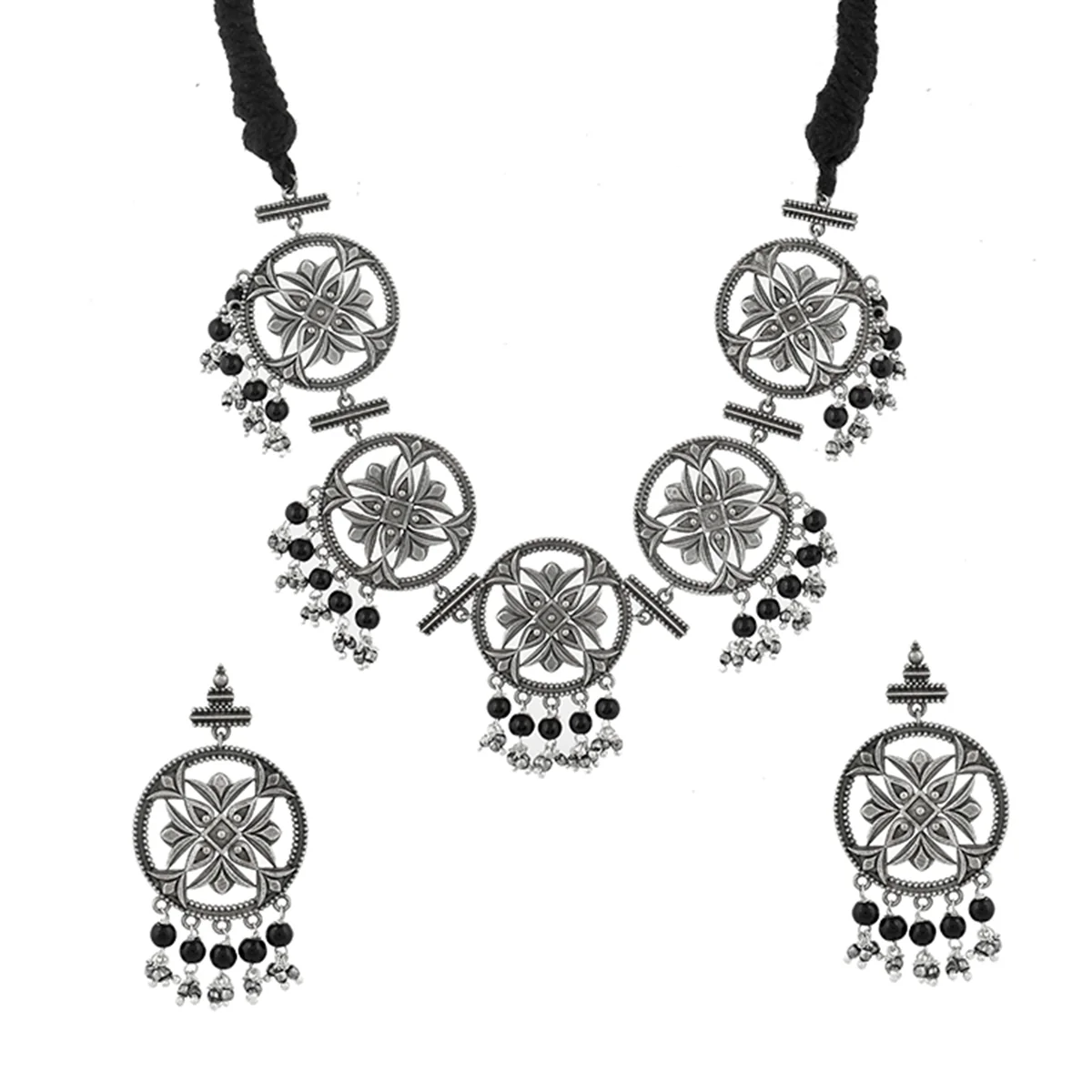 Nrityotsava Gauri Choker Necklace Set - Image 3