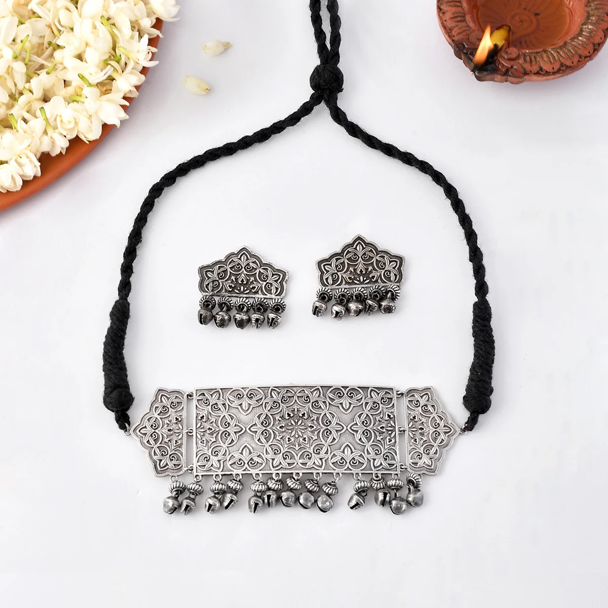 Nrityotsava Varenya Choker Necklace Set