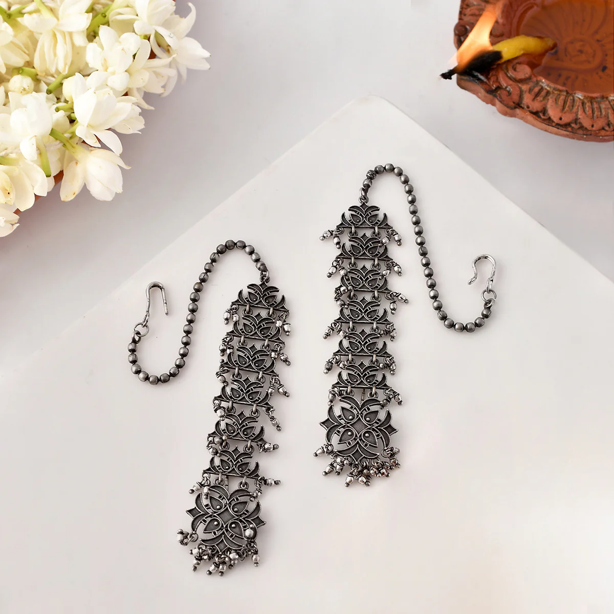 Nrityotsava Tanvi Long Earrings
