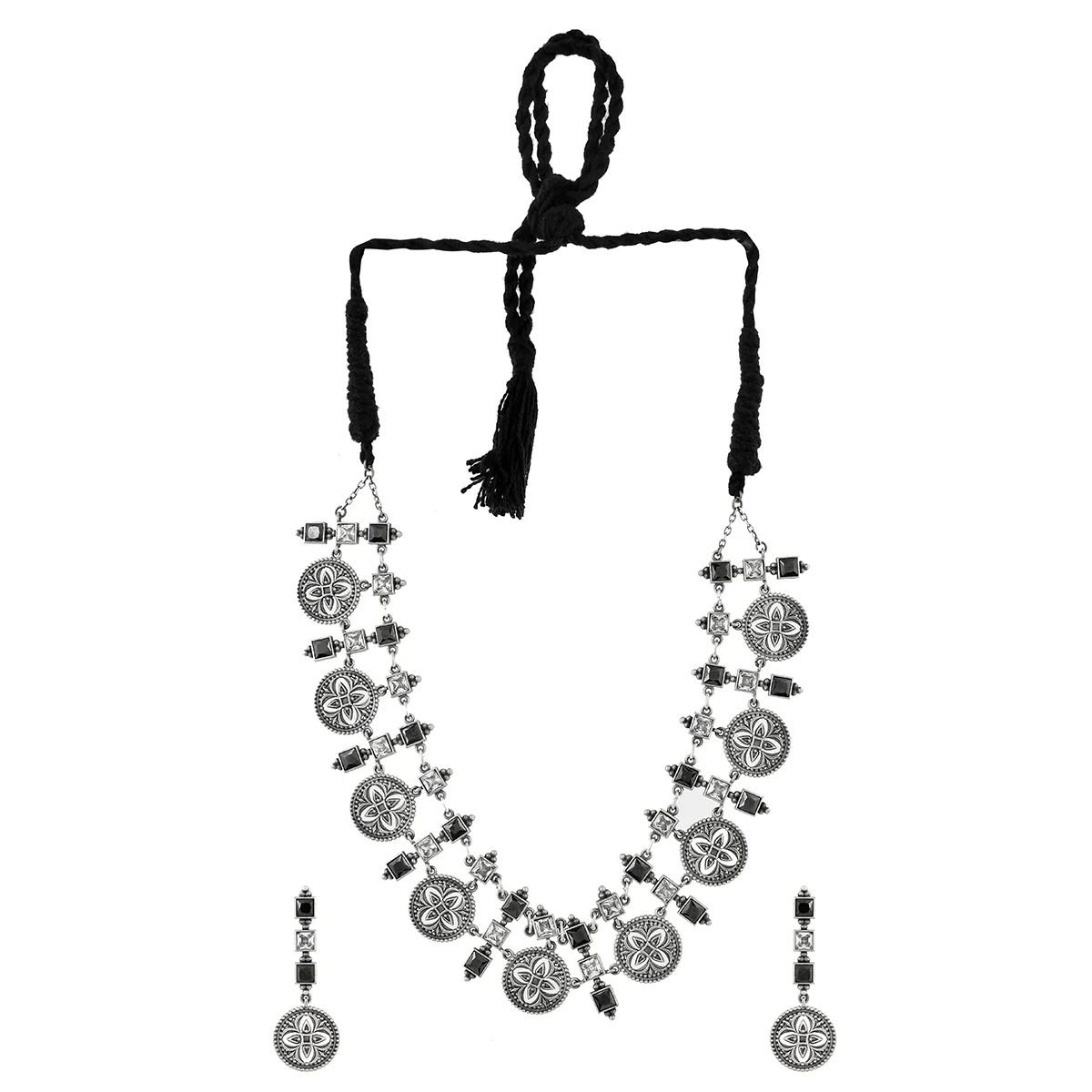 Nrityotsava Gauri Collar Necklace Set - Image 4