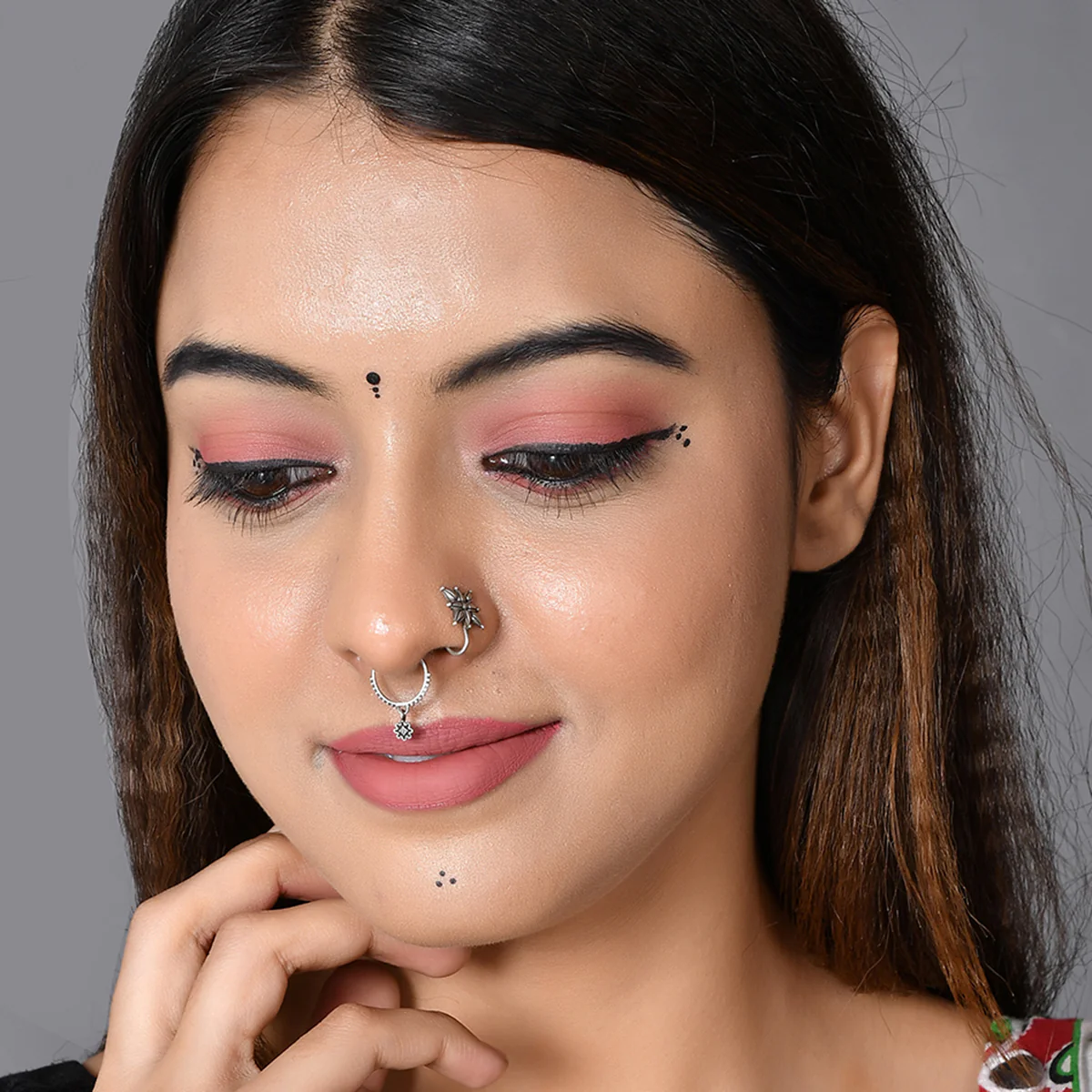Nrityotsava Advika Nose Pin