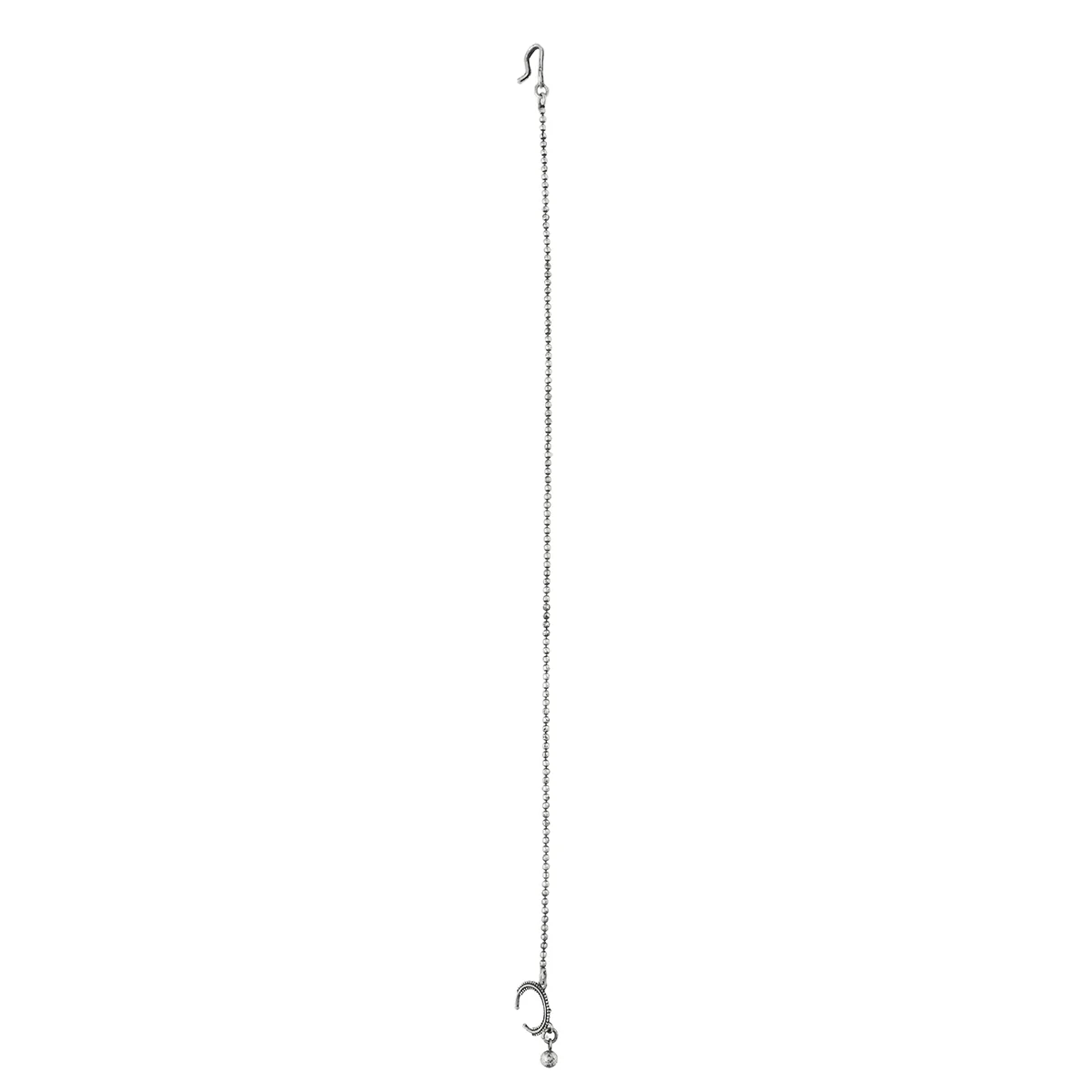 Nrityotsava Sana Nose Ring With Chain - Image 6