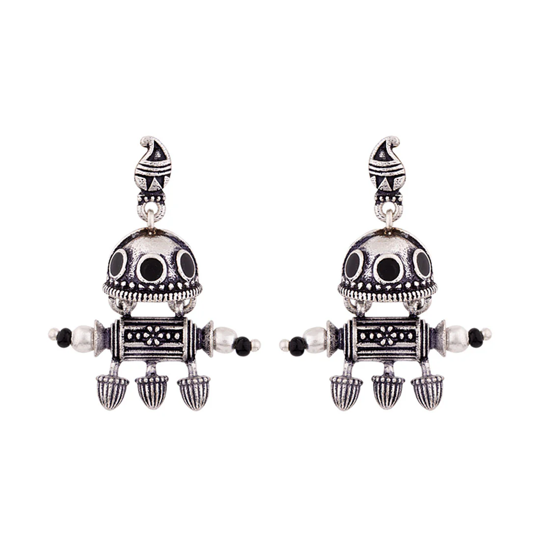 Nayantara Antique Inspired Earrings - Image 3