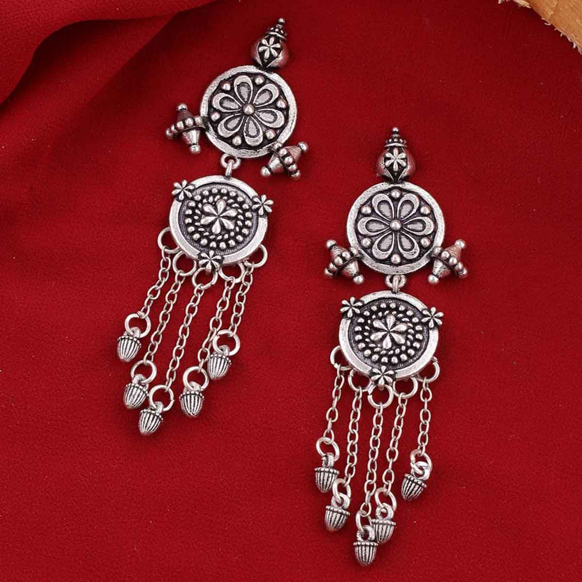 Nayantara Tassels Drop Earrings