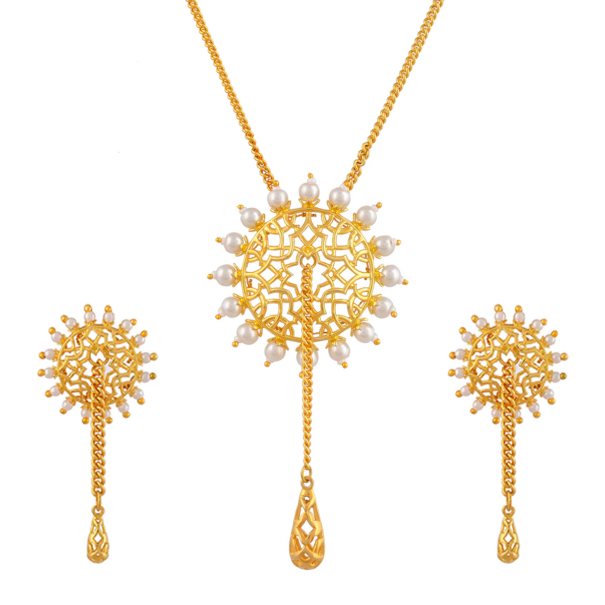 Nazakat Aara Necklace Set - Image 3