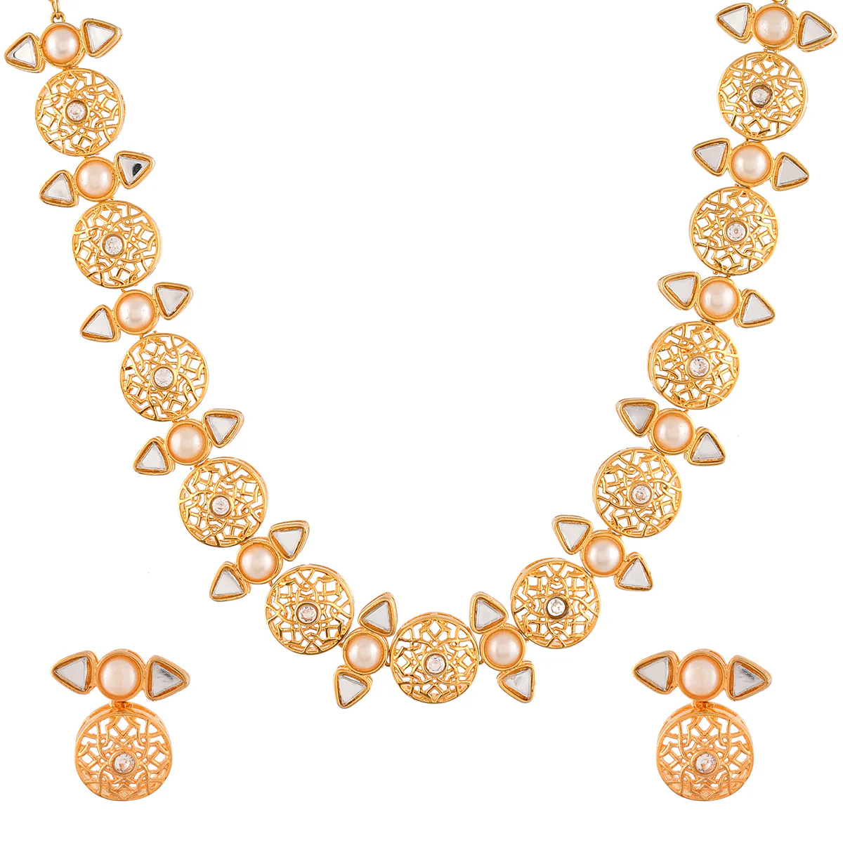 Nazakat Aleeza Necklace set - Image 3