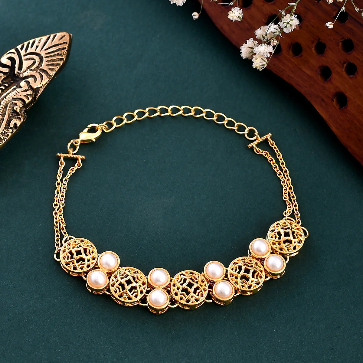 Nazakat Alzena Statement Bracelet