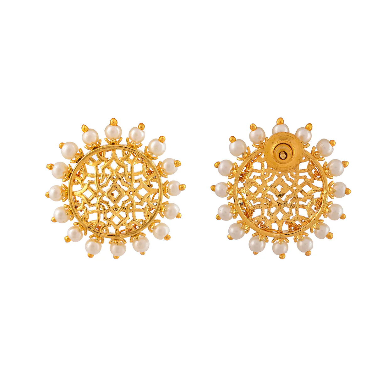 Nazakat Gul Oversized Stud - Image 5