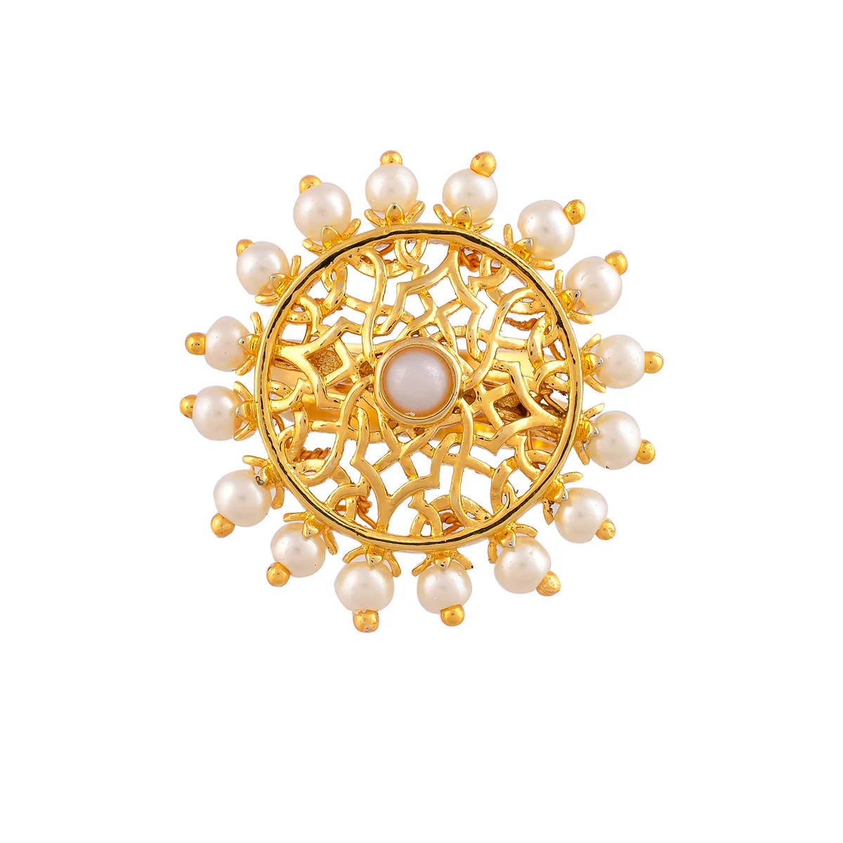 Nazakat Mehboob Statement Ring - Image 3