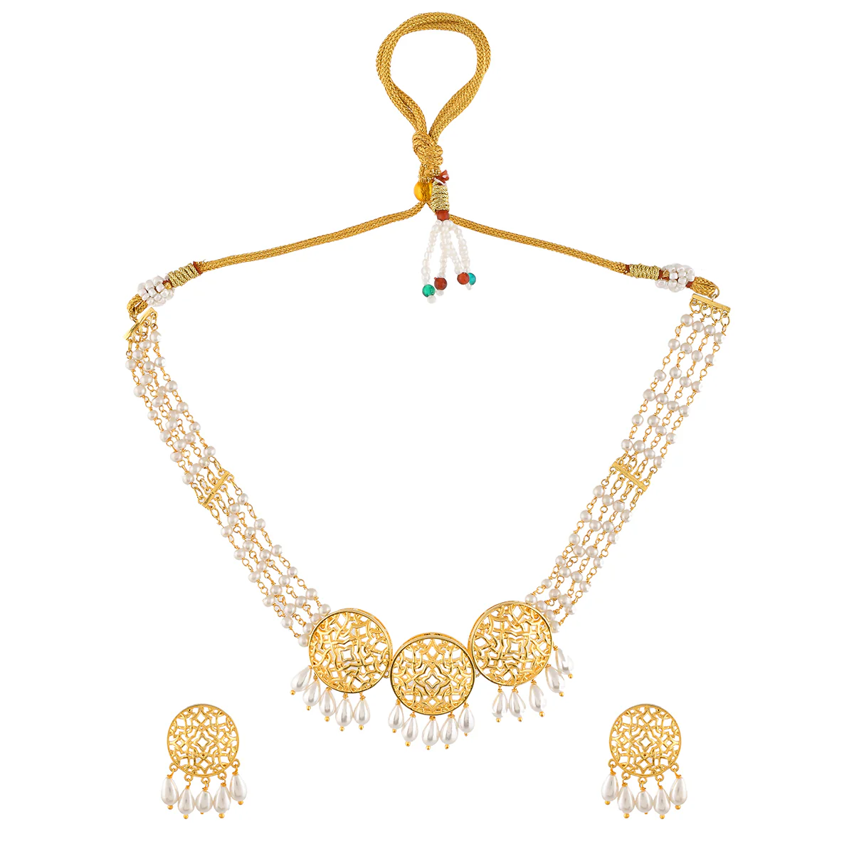 Nazakat Shezana Choker set - Image 4
