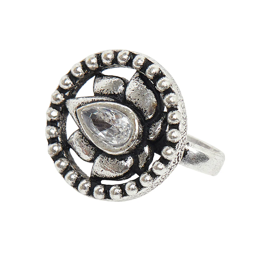 Nomad Silver Plated Nose Pin - Image 5