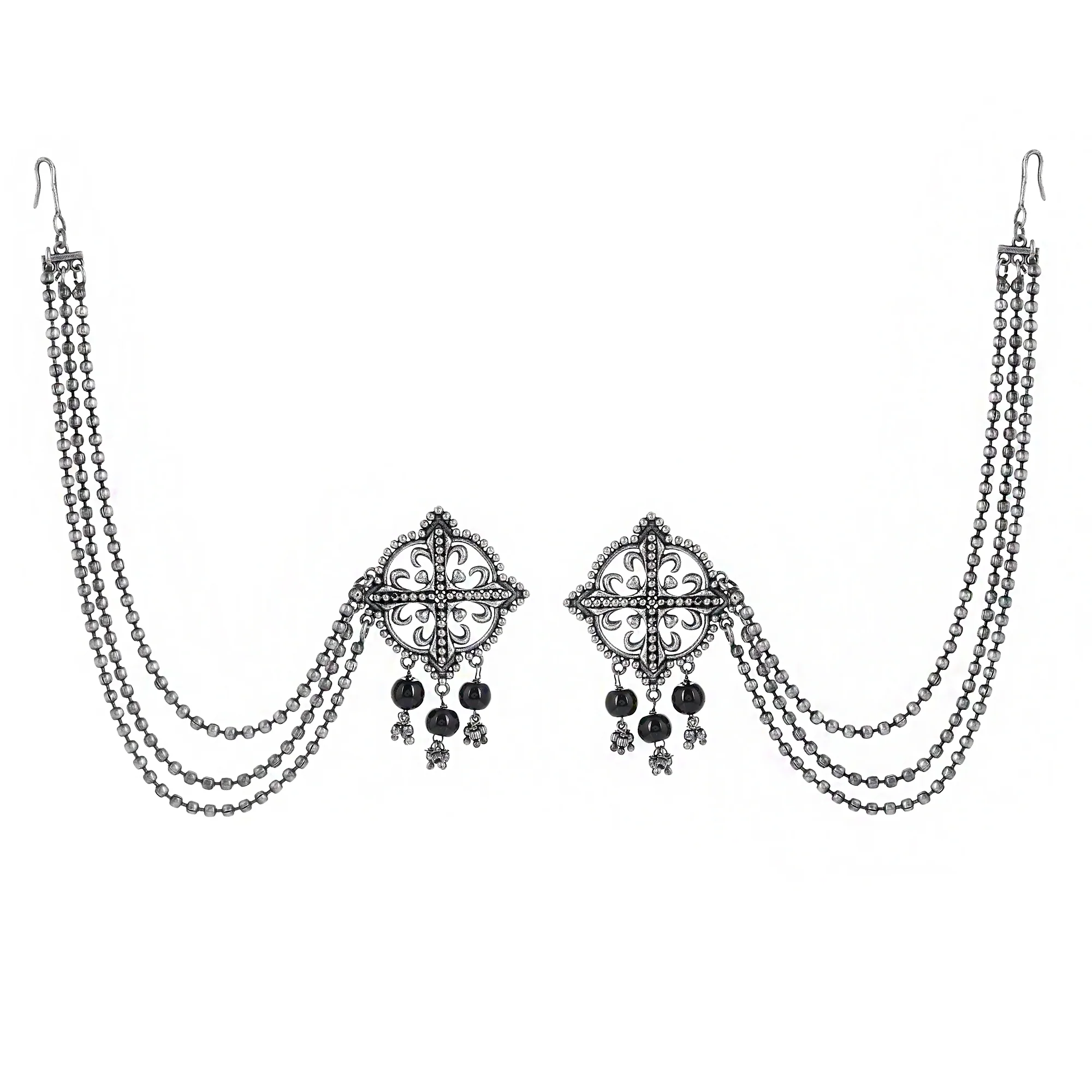 Nrityotsava Adweta Choker Necklace Set - Image 5