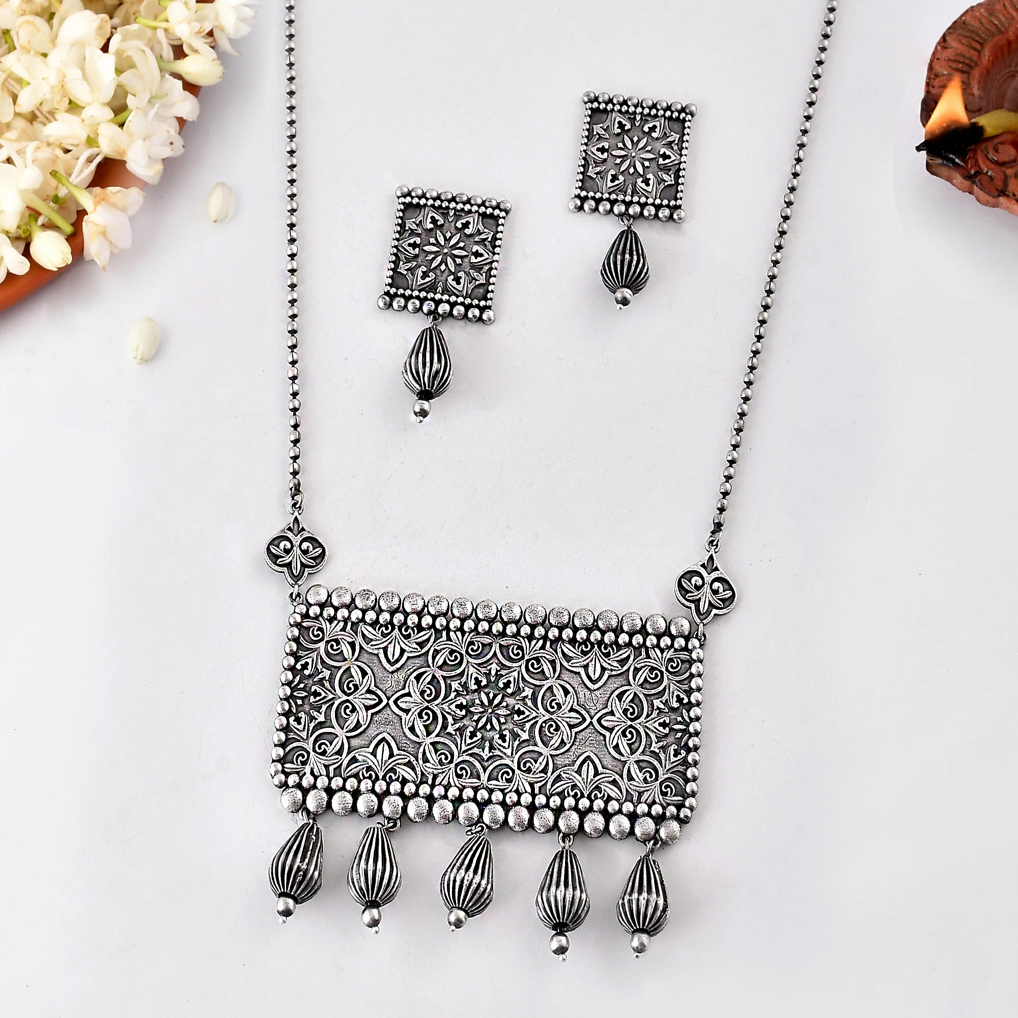 Nrityotsava Varenya Long Necklace Set