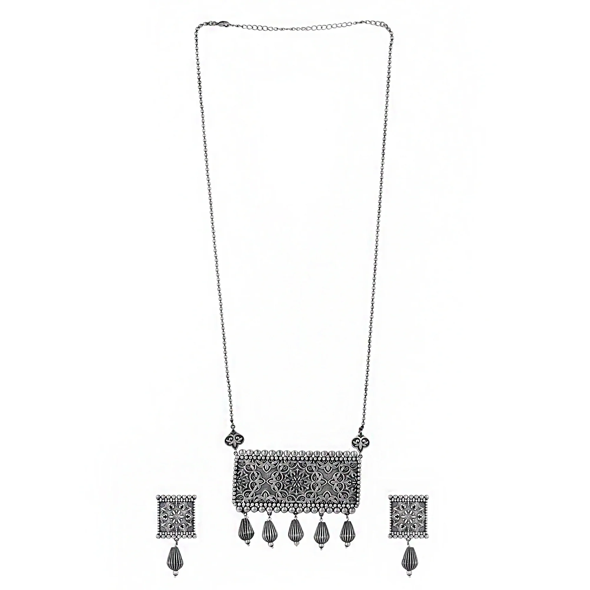 Nrityotsava Varenya Long Necklace Set - Image 4