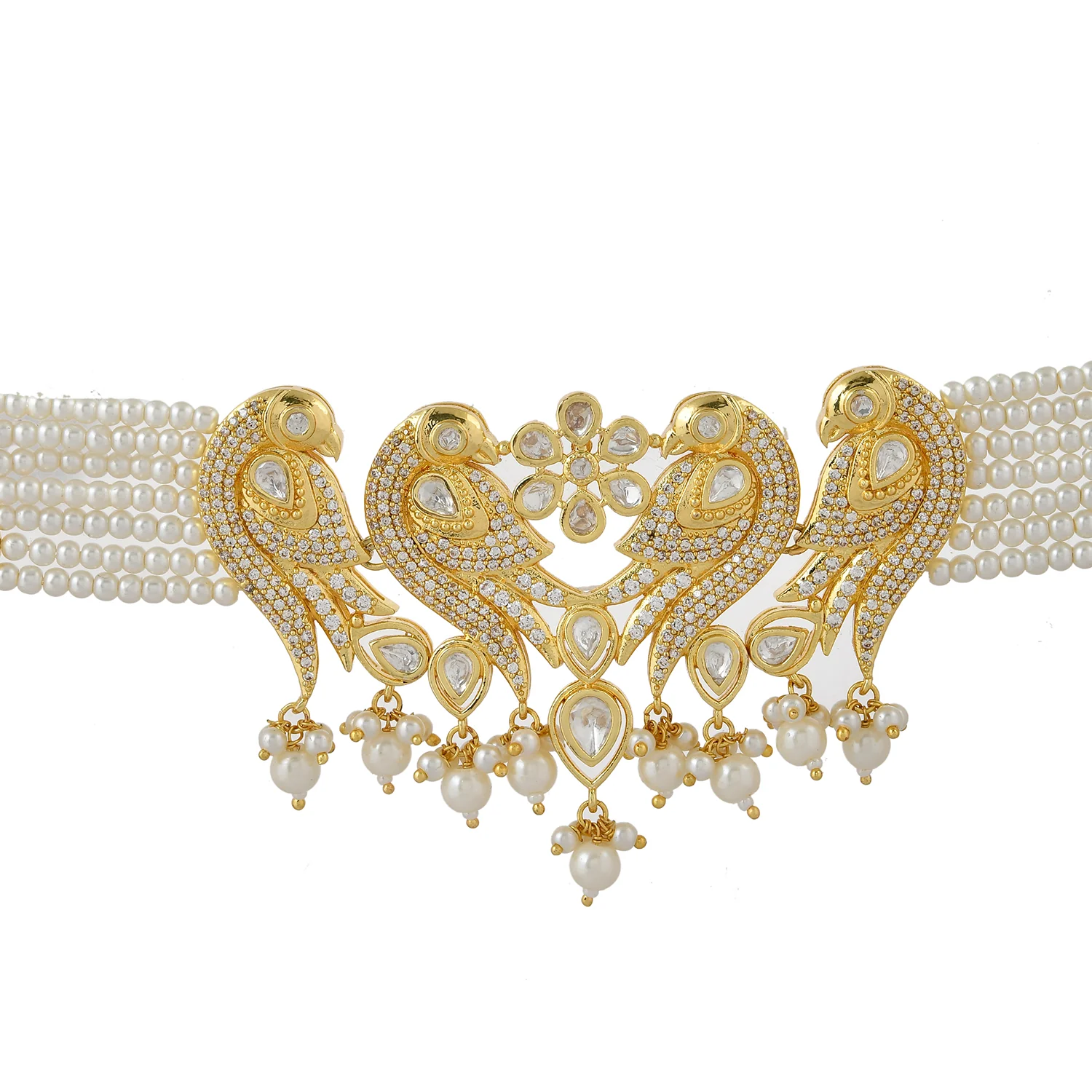 Panchhi Huma Choker Necklace Set - Image 5