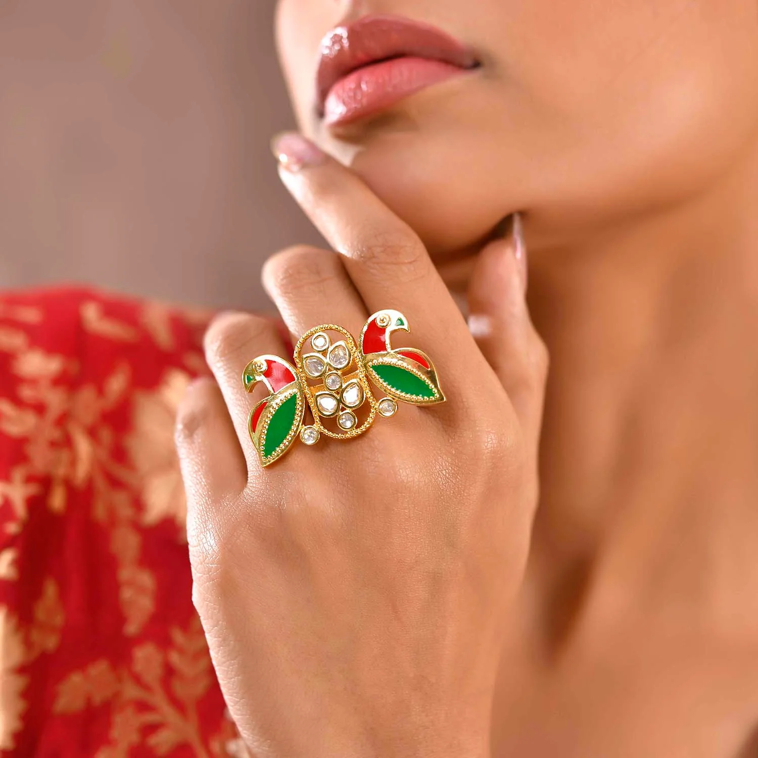 Panchhi Humera Statement Ring - Image 2