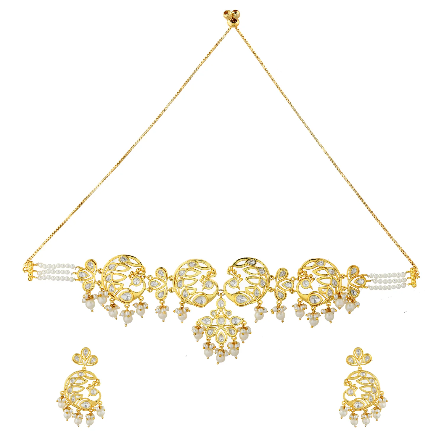 Panchhi Kashni Necklace Set - Image 4