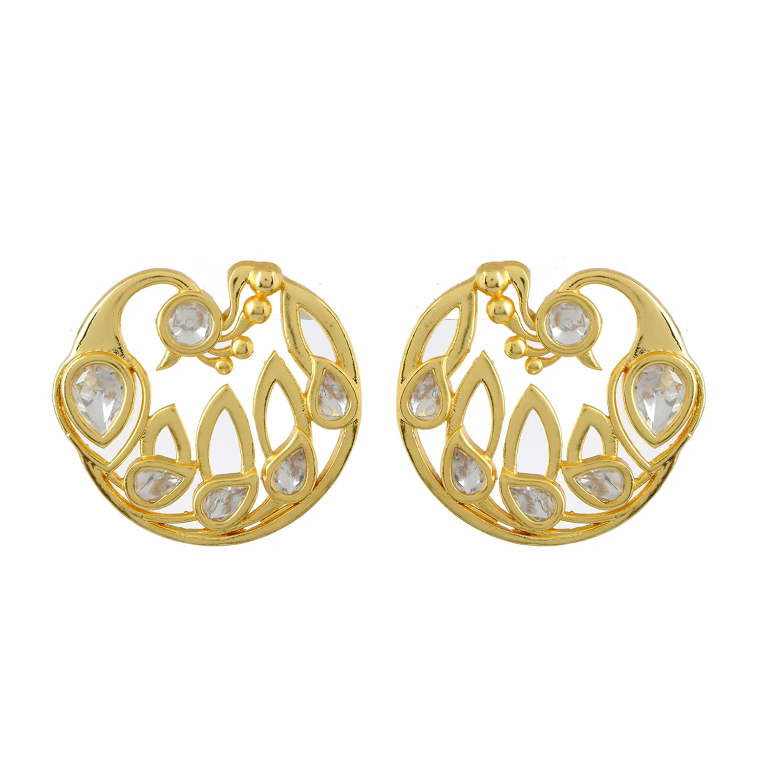 Panchhi Kashni Stud Earrings - Image 4