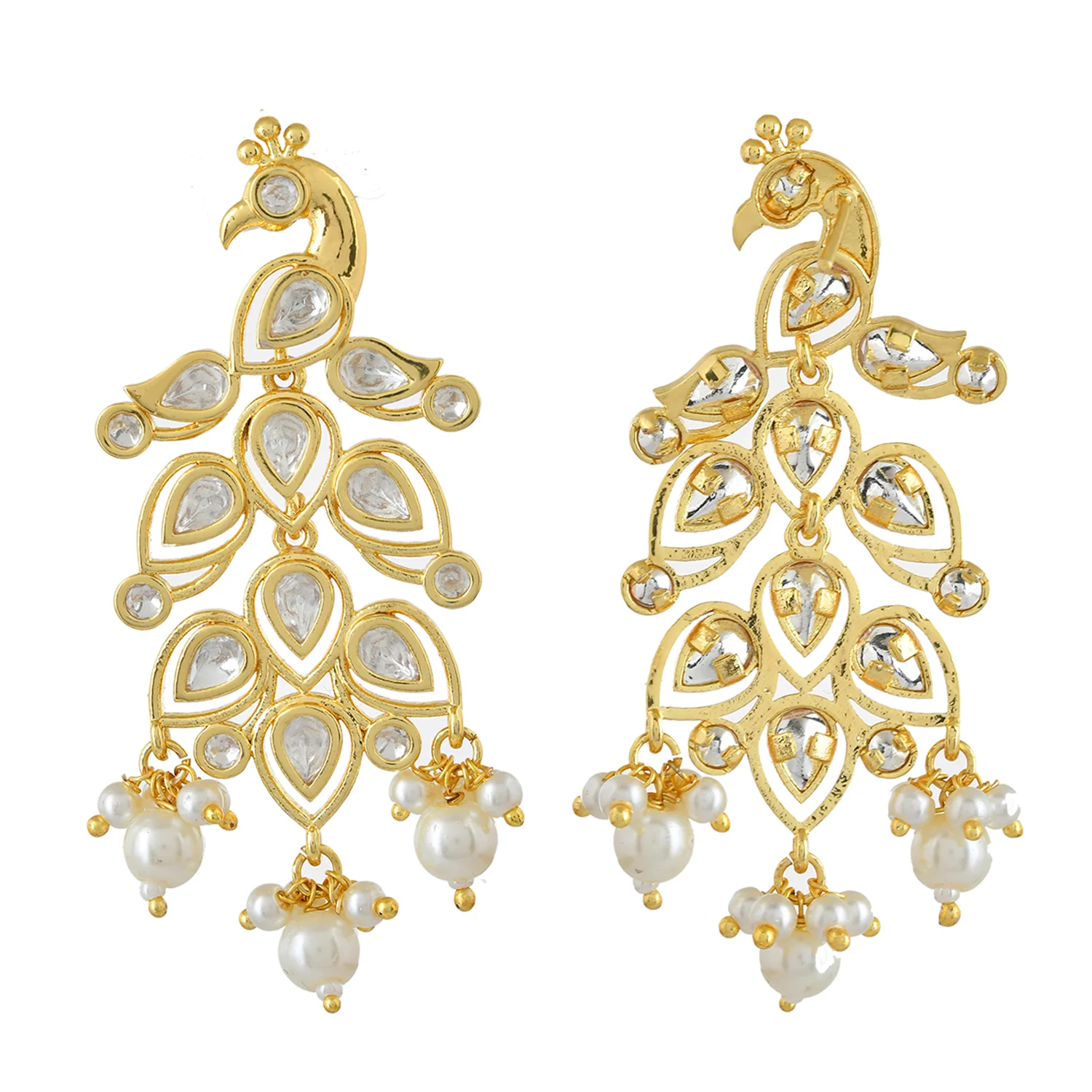 Panchhi Mayuri Statement Earrings - Image 6