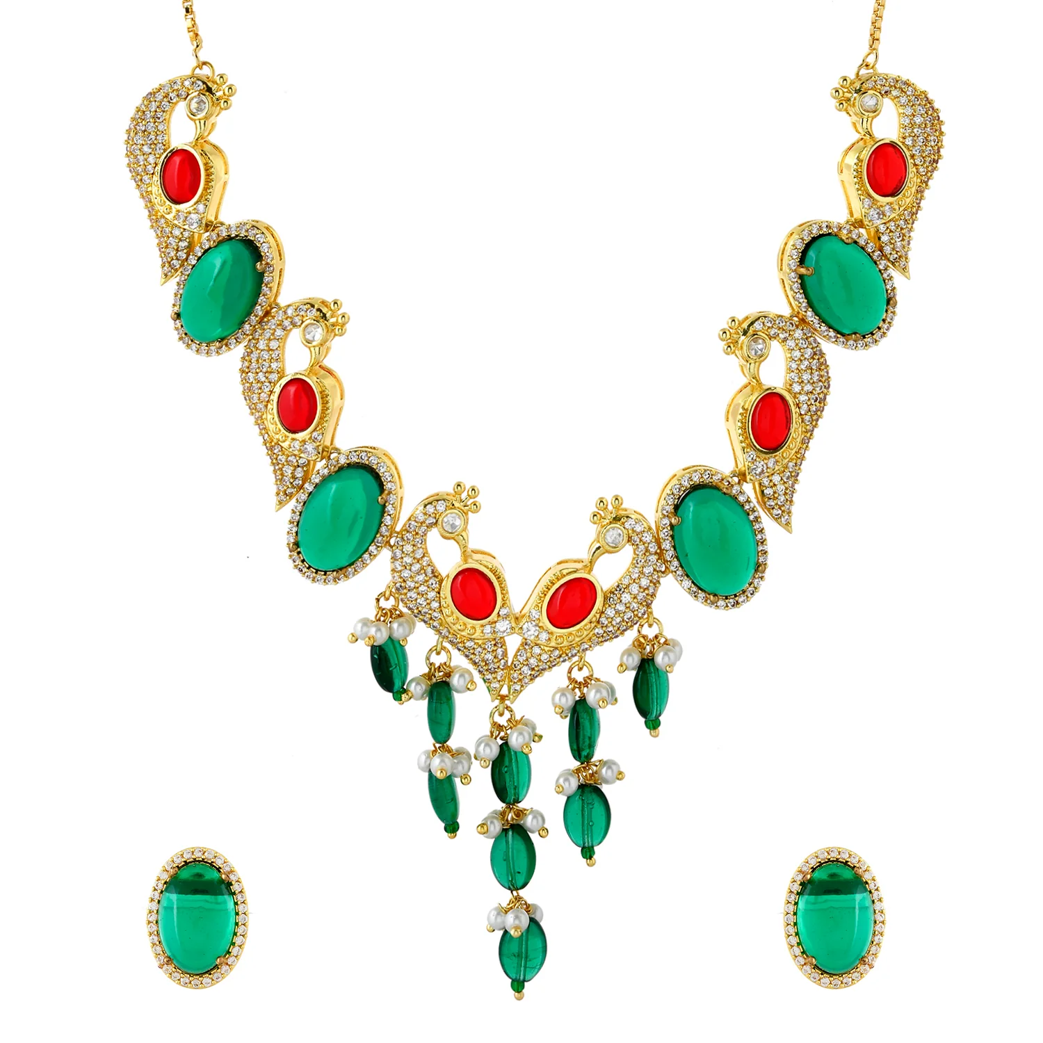 Panchhi Mayurika Necklace Set - Image 3