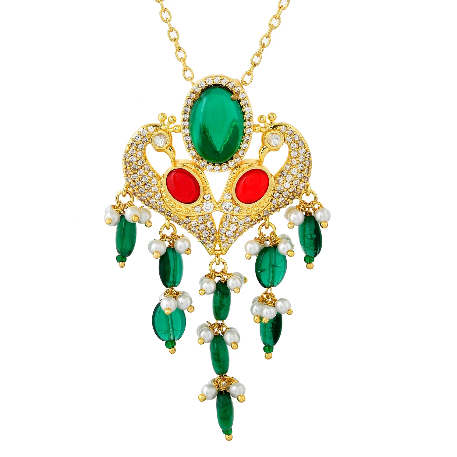 Panchhi Mayurika Pendant Set - Image 5