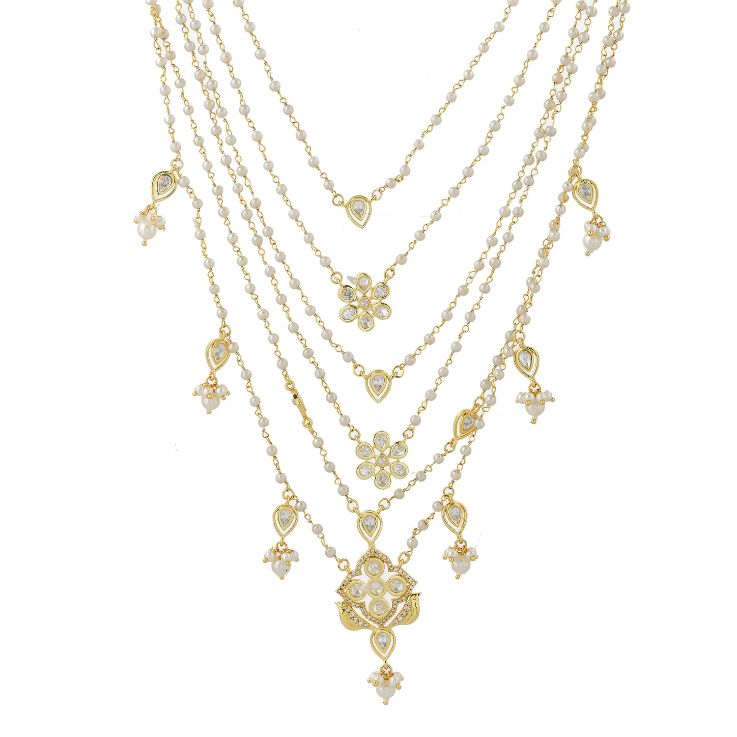 Panchhi Pakhee Rani Haar Necklace Set - Image 3