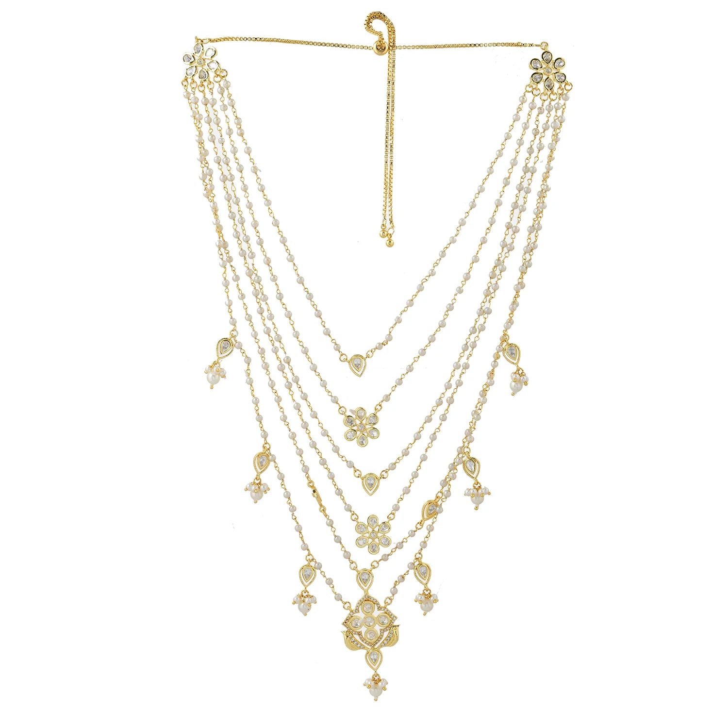 Panchhi Pakhee Rani Haar Necklace Set - Image 4