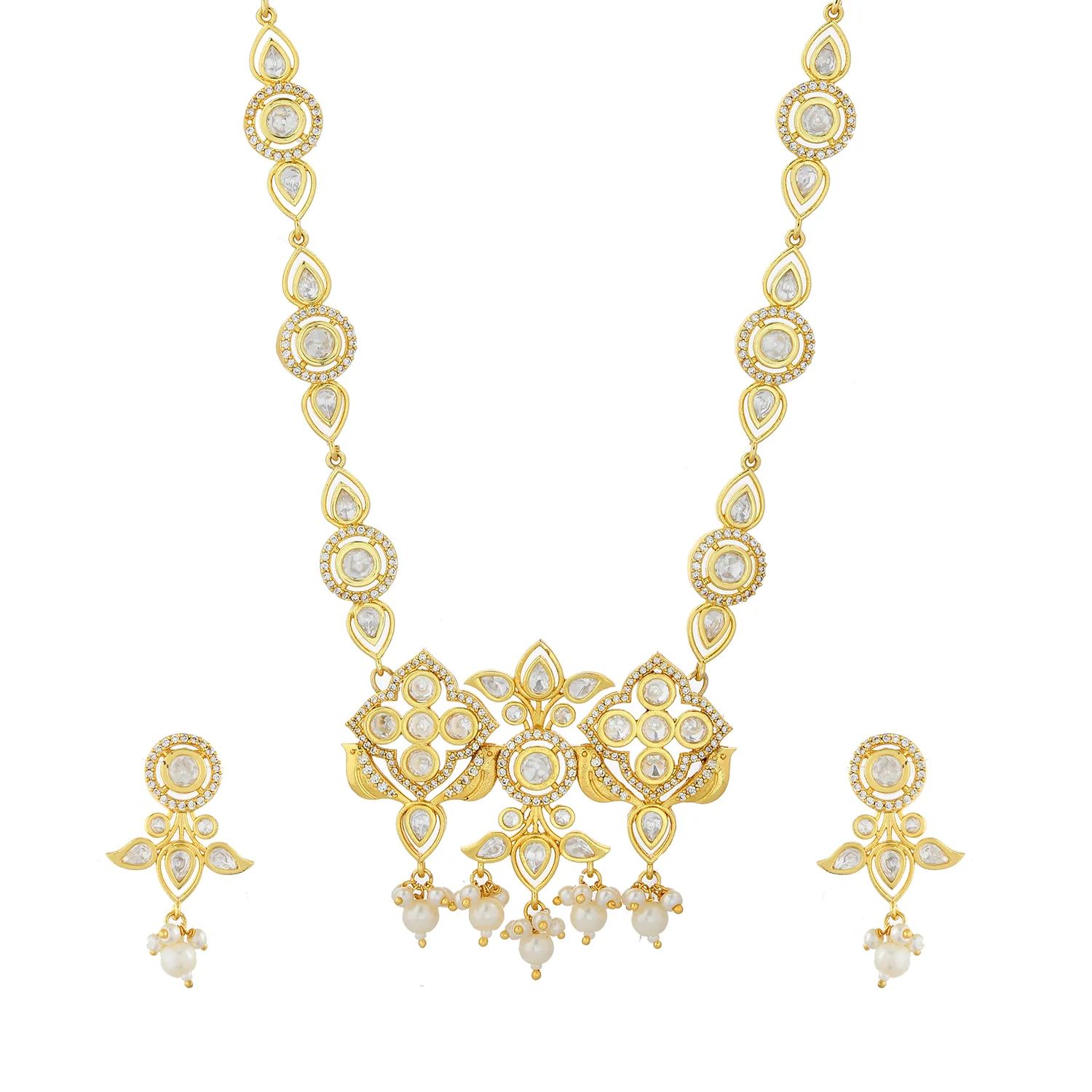 Panchhi Pakhee Statement Pendant Set - Image 3