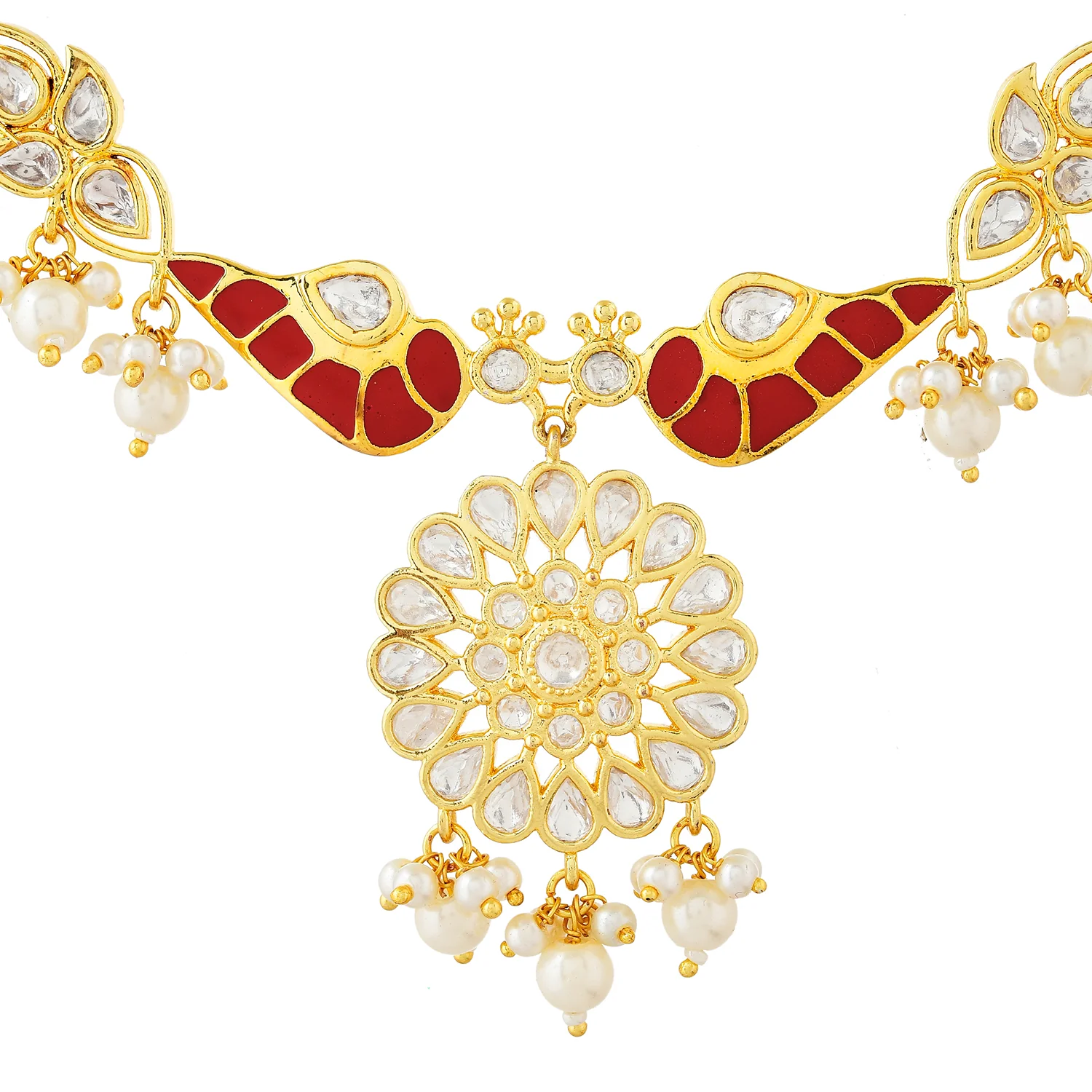 Panchhi Pariniti Hasli Necklace Set - Image 5