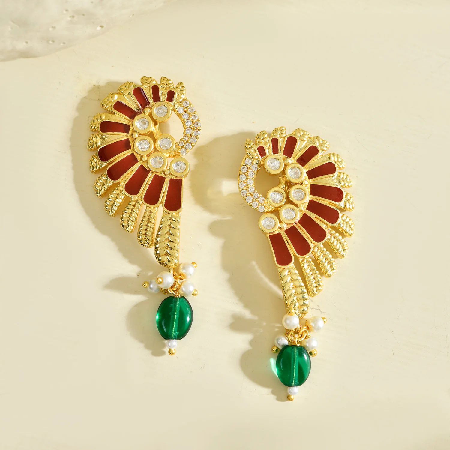 Panchhi Sarang Earrings - Image 2